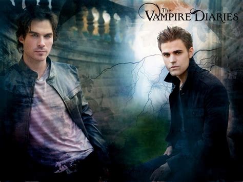 Damon & Stefan - The Vampire Diaries Wallpaper (8415186) - Fanpop