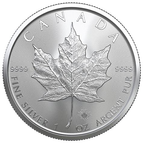 1 oz Canadian Silver Maple Leaf Coin (2020) - Buy Online at GoldSilver®