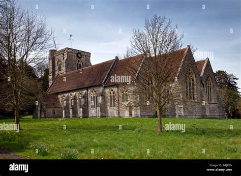 All Saints Church, Hursley, Hampshire, England Stock Photo - Alamy