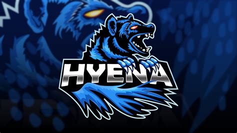 Hyena Mascot Logo – GraphicsFamily