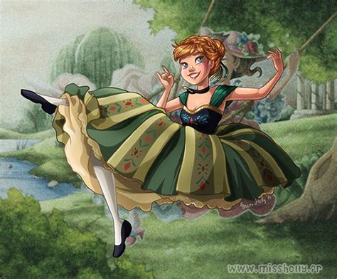 I really liked this scene with Anna in the movie.... - Where the silence blooms | Disney fan art ...