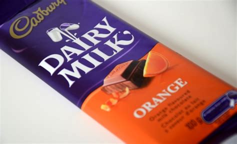 Review: Cadbury Dairy Milk Orange chocolate bar - NEAROF