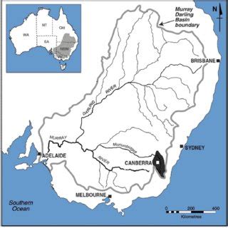 Map of the Murray Darling Basin | Download Scientific Diagram