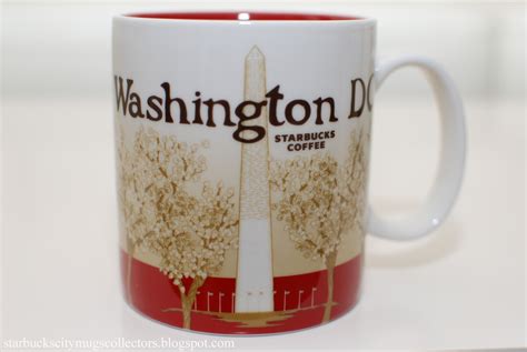 Starbucks City Mugs: WASHINGTON DC GLOBAL ICON MUG