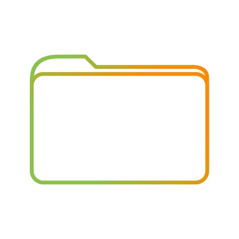 Folder Vector Icon 16989168 Vector Art at Vecteezy