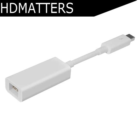 HDmatters Genuine Thunderbolt to FireWire 800 Adapter cable A1463 ...