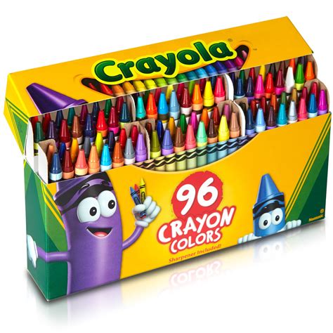 Crayola Crayon Set, 96-Assorted Colors - Walmart.com