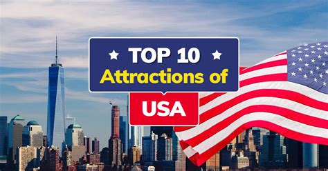 10 Top-rated Attractions and Tourist Destinations in the USA - Surffares