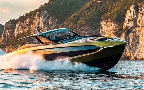 Lamborghini boat: Tecnomar delivers first official ‘fighting bull’ branded yacht - GearOpen.com