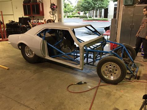 Drag Race Project 1968 Chevrolet Camaro Fiberglass Tube Chassis for sale