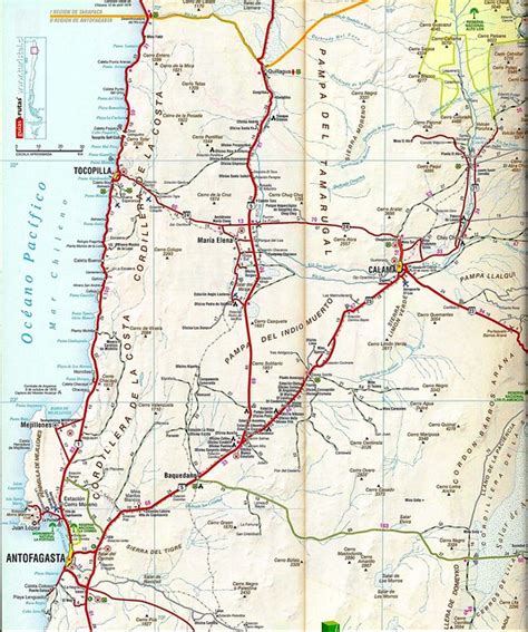 Mapa vial de Chile (Chile road map) | Flickr - Photo Sharing!