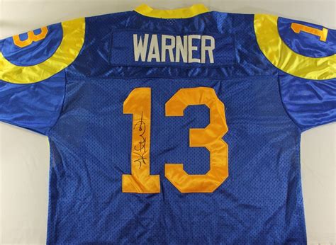 Kurt Warner Signed Rams Jersey (PA LOA) | Pristine Auction