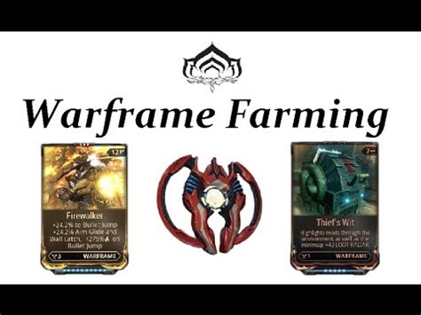 Warframe Farming - Exilus Mods - YouTube