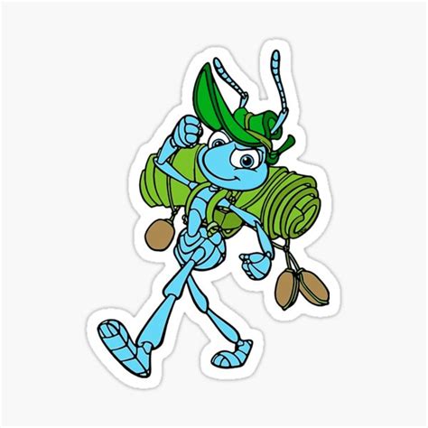 "flik cartoon" Sticker for Sale by pamelawatkins8 | Redbubble