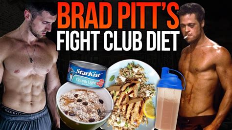 Brad Pitt Body Fight Club Workout