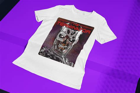 The Terminator Soft T-Shirt, Terminator Movie Poster Shirt sold by Tom ...