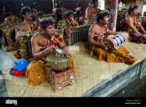 Gamelan musical ensemble featuring a variety of instruments Stock Photo, Royalty Free Image ...