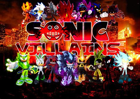 Sonic Villains by liljp102 on DeviantArt