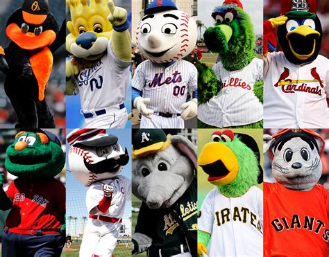 Baseball's Most Popular Mascots