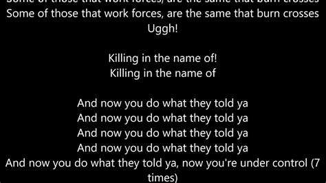 Machine Gun Kelly Killing In The Name Lyrics - mahines