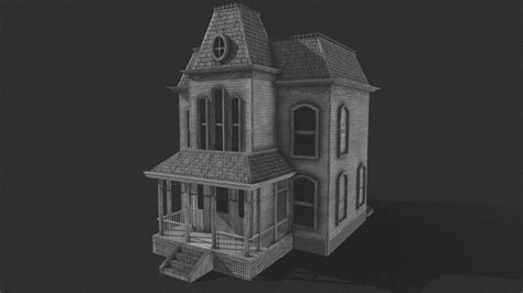 Norman Bates' House (Psycho,1960) - 3D model by Bobby Tha Cynical ...