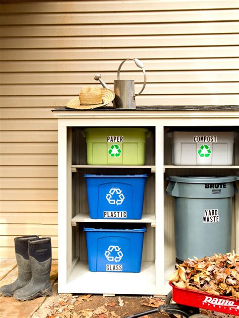 recycling bin at home - Google Search | Recycling center, Diy recycling bins, Recycling storage