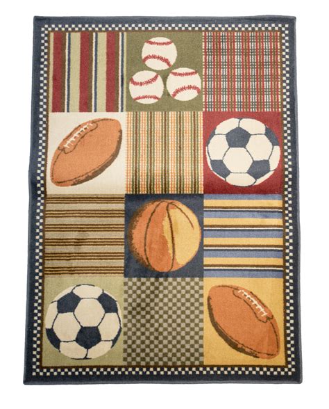 Sports Theme Boys Area Rug | Rug shopping, Area rugs, Rugs on carpet