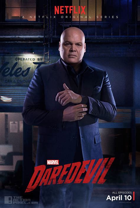 Marvel + Netflix Daredevil character posters – The Action Pixel