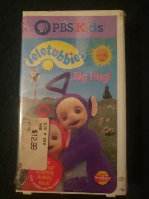 TELETUBBIES - BIG Hug VHS PBS Kids Clam Shell Play Tested NEW Sealed $24.77 - PicClick AU