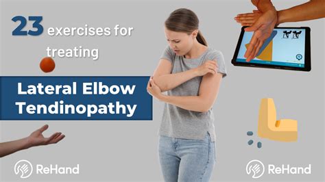 23 exercises for treating Lateral Elbow Tendinopathy | Lateral Epicondylalgia | Epicondylitis ...