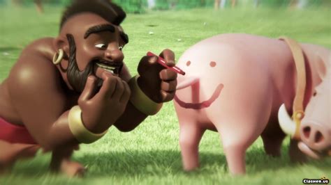 Hog Rider Wallpaper Desktop Discover more Big, Clans Hog, Clash Royale, Coc, Cool wallpaper ...