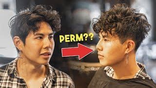 Foxy.in : How to Get Curly Hair | Mens Haircut & Perm | Asian Hairstyle Tutorial on Foxy.