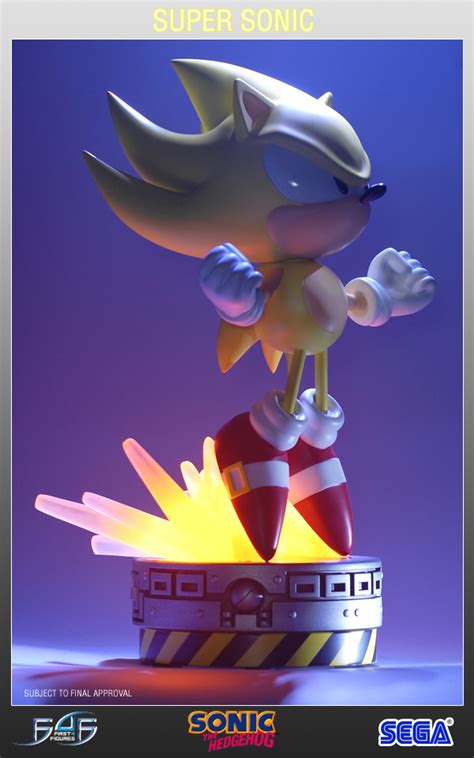 Full Pictures Of First 4 Figures Super Sonic Statue Revealed – The Sonic Stadium