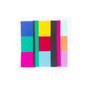 Make An Art Grid for Color and Shape Exploration with Kids