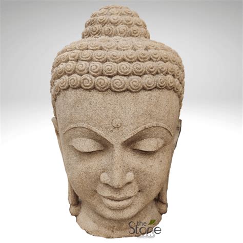 Buddha Head Garden Statue 2ft : Buy Best Idol - The Stone Studio