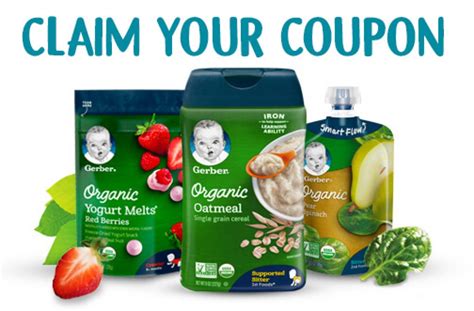 Gerber Organic Snack & Cereal Coupon — Deals from SaveaLoonie!