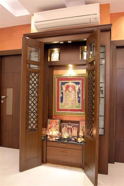 Pin by lakshmi on my home | Room door design, Pooja room design, Temple ...