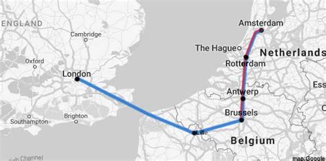 Train From London To Amsterdam : London To Amsterdam Eurostar Tickets ...