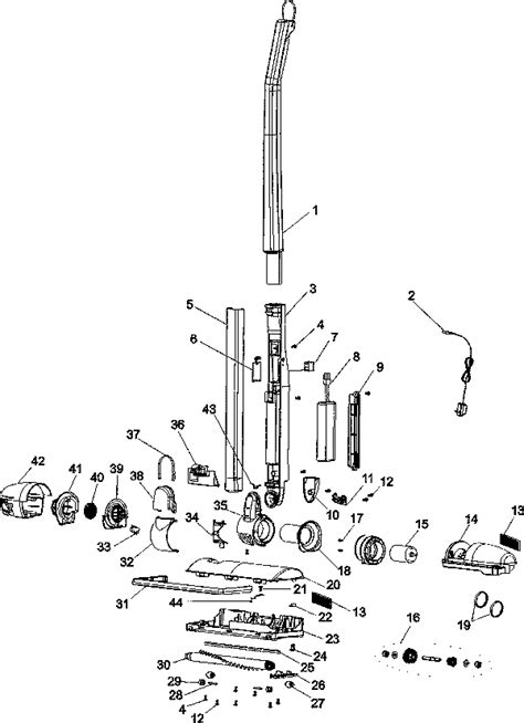 Hoover S2105 Slider Stick Vacuum Parts | USA Vacuum