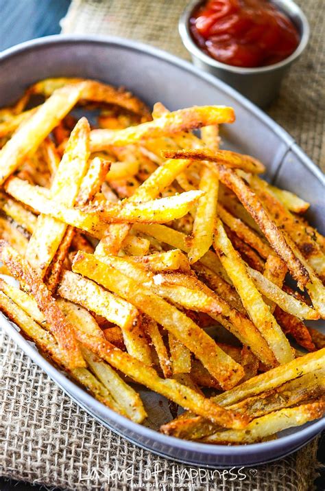 Extra Crispy Parmesan Oven Baked Fries - okay, can't say they were any ...