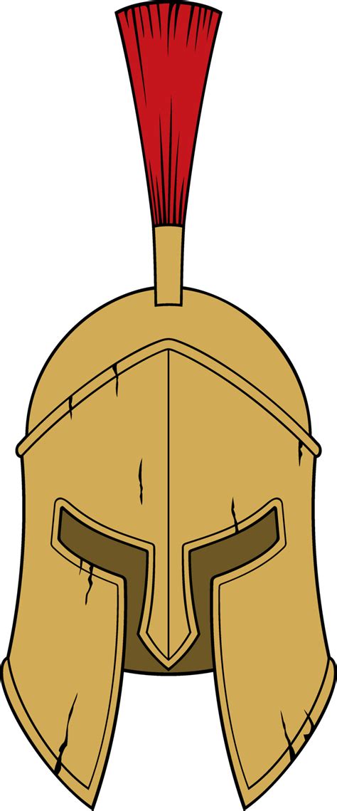 PNG Illustration of an Ancient Greek Warrior Helmet 24391716 PNG