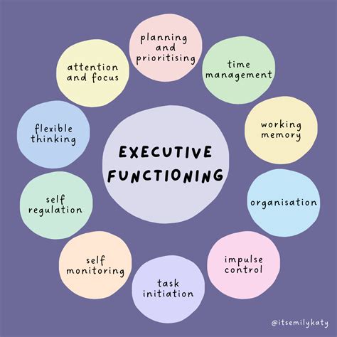 Executive Functioning Infographic — Authentically Emily