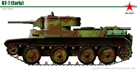 BT-7 (early version) | Tanks military, French tanks, Soviet tank