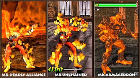 BLAZE Graphic Evolution 1993-2019 Mortal Kombat |ARCADE PS2 XBOX PSP PC PS4| Special Halloween 2 ...