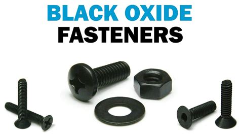 Understanding The Black Oxide Process | Fasteners 101 - YouTube