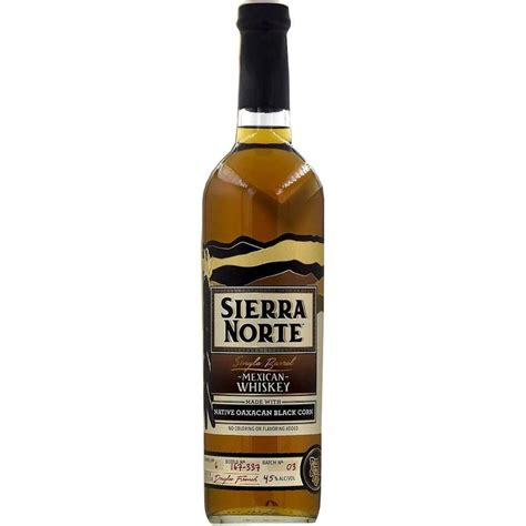 Sierra Norte Black Corn Single Barrel Mexican Whiskey