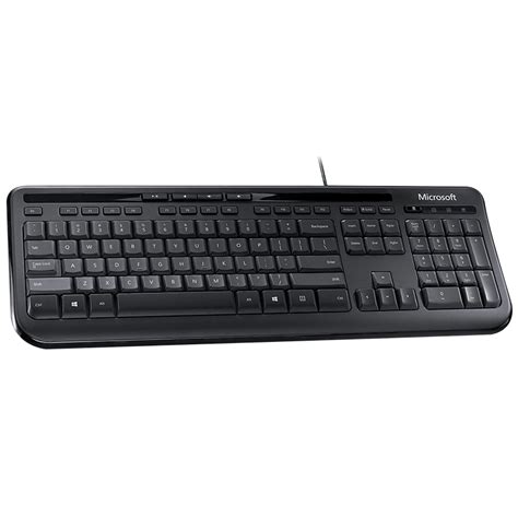 Microsoft Wired Keyboard 600 - Black - ANB-00002 | London Drugs