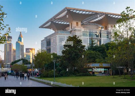 Shanghai Grand Theatre, China Stock Photo - Alamy