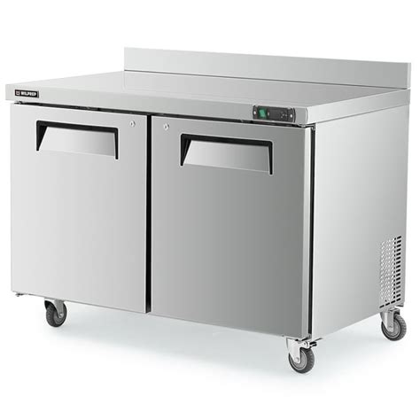 WILPREP Commercial Undercounter Worktop Freezer, 48" Two Door ...