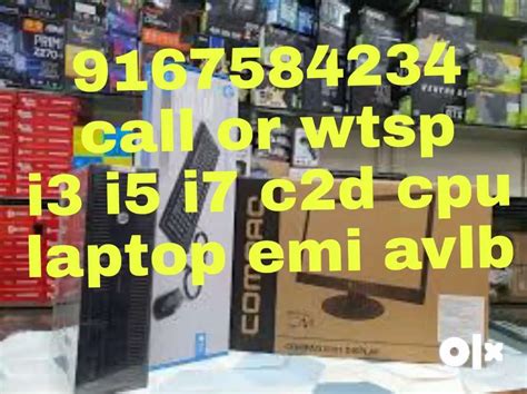 Core i3 i5 i7 c2d cpu laptop accessories a2z whole sale pr call wtsp ...